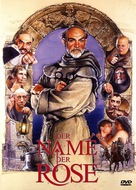 The Name of the Rose - German DVD movie cover (xs thumbnail)