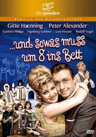 ...und sowas mu&szlig; um 8 ins Bett - German DVD movie cover (xs thumbnail)