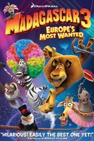 Madagascar 3: Europe&#039;s Most Wanted - DVD movie cover (xs thumbnail)