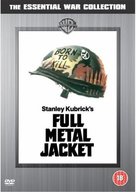 Full Metal Jacket - British DVD movie cover (xs thumbnail)