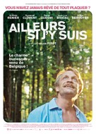 Ailleurs si j&#039;y suis - French Movie Poster (xs thumbnail)