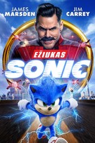 Sonic the Hedgehog - Lithuanian Video on demand movie cover (xs thumbnail)