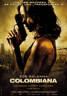 Colombiana - German Movie Poster (xs thumbnail)