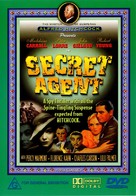 Secret Agent - Australian DVD movie cover (xs thumbnail)