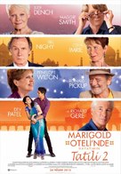 The Second Best Exotic Marigold Hotel - Turkish Movie Poster (xs thumbnail)
