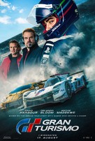 Gran Turismo - Danish Movie Poster (xs thumbnail)