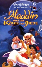 Aladdin And The King Of Thieves - German VHS movie cover (xs thumbnail)
