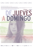 De jueves a domingo - Spanish Movie Poster (xs thumbnail)