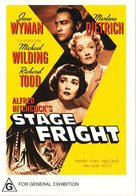 Stage Fright - Australian DVD movie cover (xs thumbnail)