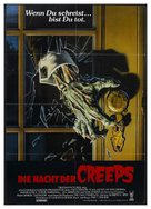 Night of the Creeps - German Movie Poster (xs thumbnail)