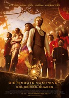 The Hunger Games: The Ballad of Songbirds &amp; Snakes - German Movie Poster (xs thumbnail)