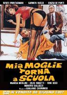 Mia moglie torna a scuola - Italian DVD movie cover (xs thumbnail)