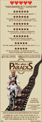 Nuovo cinema Paradiso - Danish Movie Poster (xs thumbnail)