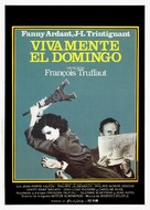 Vivement dimanche! - Spanish Movie Poster (xs thumbnail)
