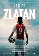 I Am Zlatan - Danish Movie Poster (xs thumbnail)