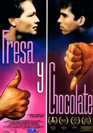 Fresa y chocolate - Spanish Movie Poster (xs thumbnail)