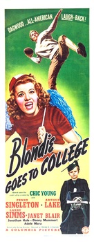 Blondie Goes to College - Movie Poster (xs thumbnail)