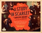A Study in Scarlet - Movie Poster (xs thumbnail)