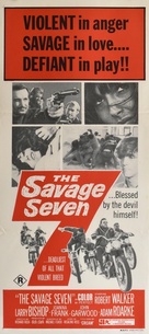 The Savage Seven - Australian Movie Poster (xs thumbnail)