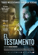 The Testament - Argentinian Movie Poster (xs thumbnail)