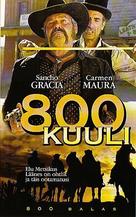800 balas - Estonian VHS movie cover (xs thumbnail)