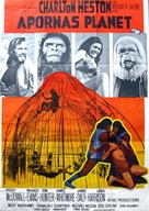 Planet of the Apes - Swedish Movie Poster (xs thumbnail)