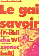 Gai savoir, Le - German Movie Poster (xs thumbnail)