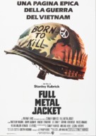 Full Metal Jacket - Italian Movie Poster (xs thumbnail)