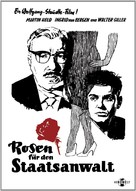 Rosen f&uuml;r den Staatsanwalt - German DVD movie cover (xs thumbnail)