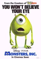 Monsters Inc - Movie Poster (xs thumbnail)
