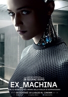 Ex Machina - Italian Movie Poster (xs thumbnail)