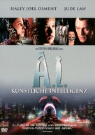 Artificial Intelligence: AI - German Movie Cover (xs thumbnail)