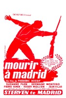 Mourir &agrave; Madrid - Belgian Movie Poster (xs thumbnail)