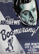 Boomerang! - Danish Movie Poster (xs thumbnail)