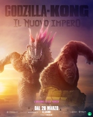 Godzilla x Kong: The New Empire - Italian Movie Poster (xs thumbnail)