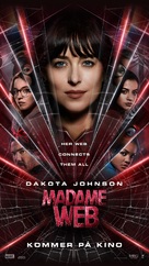Madame Web - Norwegian Movie Poster (xs thumbnail)