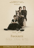 The Favourite - Swedish Movie Poster (xs thumbnail)