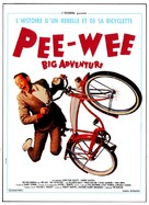 Pee-wee&#039;s Big Adventure - French Movie Poster (xs thumbnail)