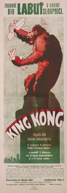 King Kong - Czech Movie Poster (xs thumbnail)