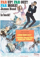 On Her Majesty&#039;s Secret Service - Swedish Movie Poster (xs thumbnail)