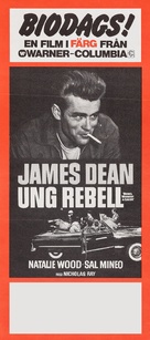 Rebel Without a Cause - Swedish Re-release movie poster (xs thumbnail)