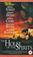 The House of the Spirits - British VHS movie cover (xs thumbnail)