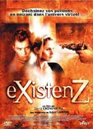 eXistenZ - French DVD movie cover (xs thumbnail)