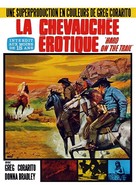 Hard on the Trail - French Movie Poster (xs thumbnail)
