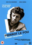 Pierrot le fou - British DVD movie cover (xs thumbnail)