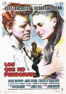 The Unforgiven - Spanish Movie Poster (xs thumbnail)
