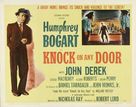 Knock on Any Door - British Movie Poster (xs thumbnail)