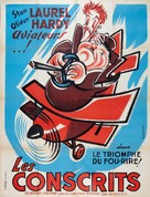 The Flying Deuces - French Movie Poster (xs thumbnail)