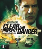Clear and Present Danger - Belgian Blu-Ray movie cover (xs thumbnail)