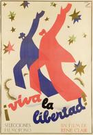 &Agrave; nous la libert&eacute; - Spanish Movie Poster (xs thumbnail)